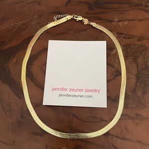 Jennifer Zeuner Allie gold necklace